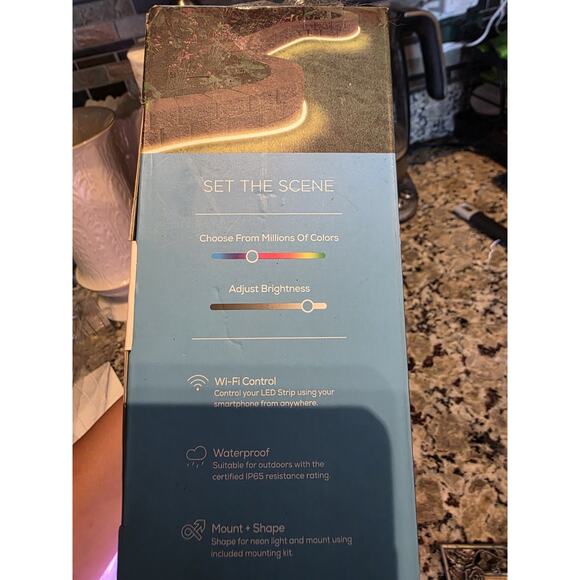 Merkury Innovations Smart Indoor and Outdoor Flex LED Multicolor Neon Strip L... - Picture 9 of 9